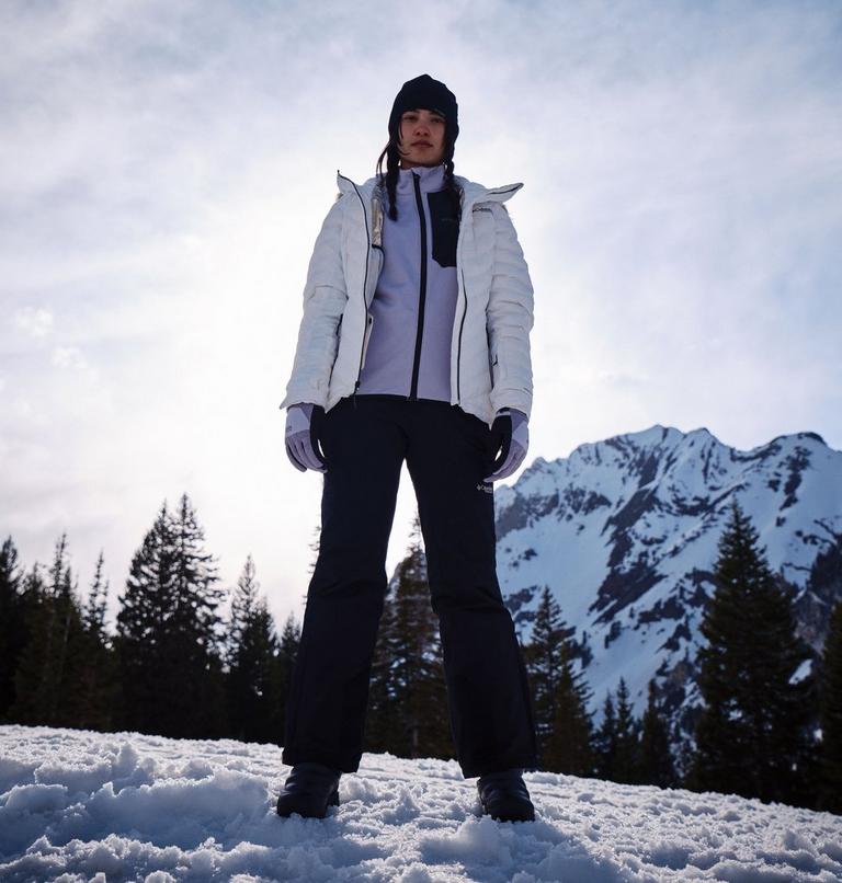 Women's Bird Mountain II Insulated Down Ski Jacket, Color: Sea Salt, image 17
