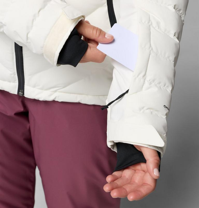 Chaqueta de esqu&iacute; aislante de plum&oacute;n Bird Mountain III para mujer, Color: Sea Salt, image 14