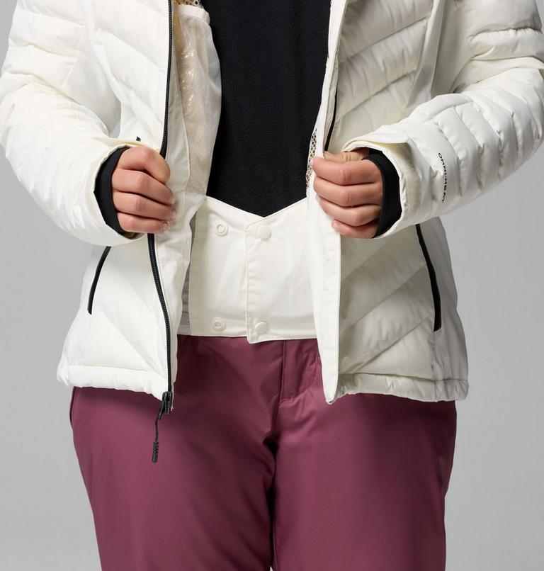 Chaqueta de esqu&iacute; aislante de plum&oacute;n Bird Mountain III para mujer, Color: Sea Salt, image 8