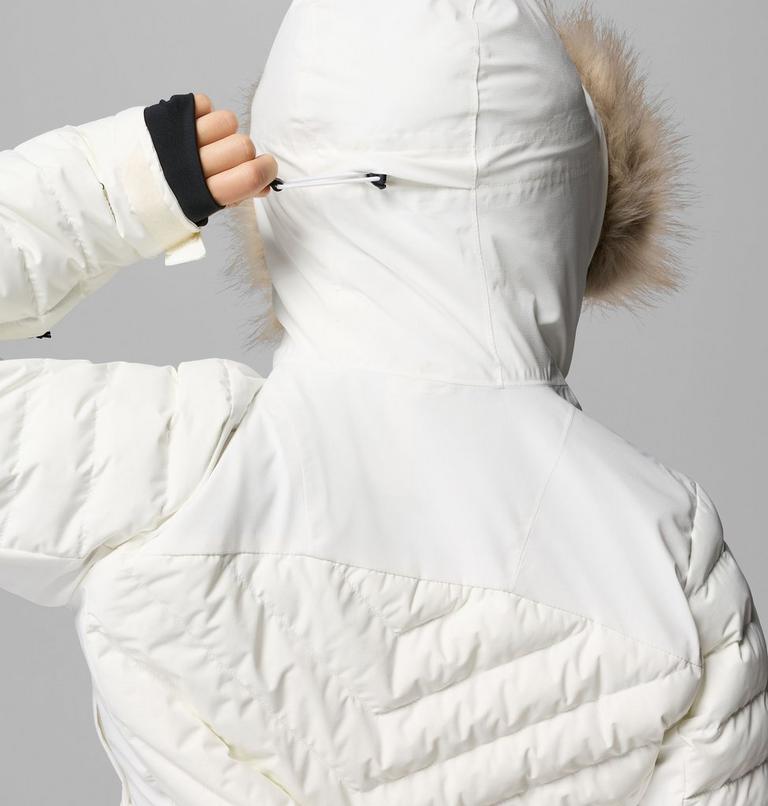 Chaqueta de esqu&iacute; aislante de plum&oacute;n Bird Mountain III para mujer, Color: Sea Salt, image 11
