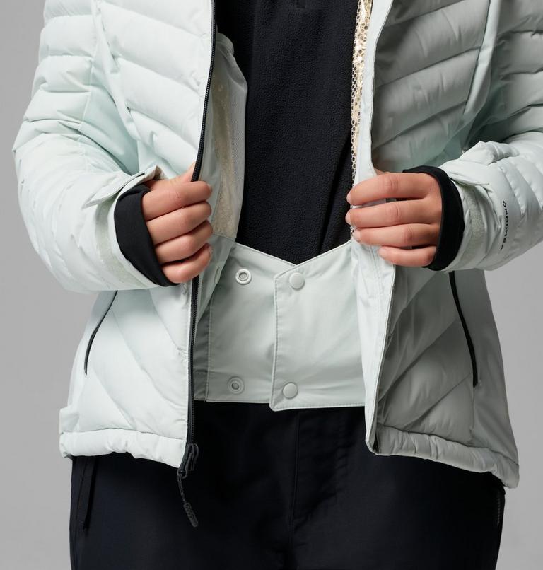 Women's Bird Mountain II Insulated Down Ski Jacket, Color: Tea Light, image 8
