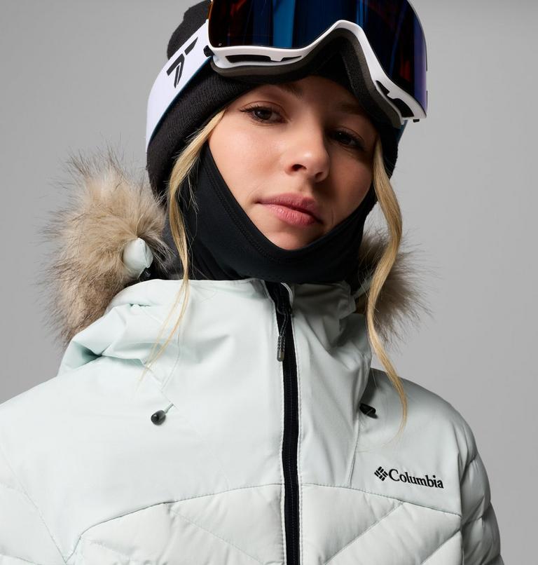 Women's Bird Mountain II Insulated Down Ski Jacket, Color: Tea Light, image 9
