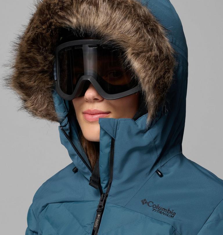 Women's Bird Mountain II Insulated Down Ski Jacket, Color: Everblue, image 8