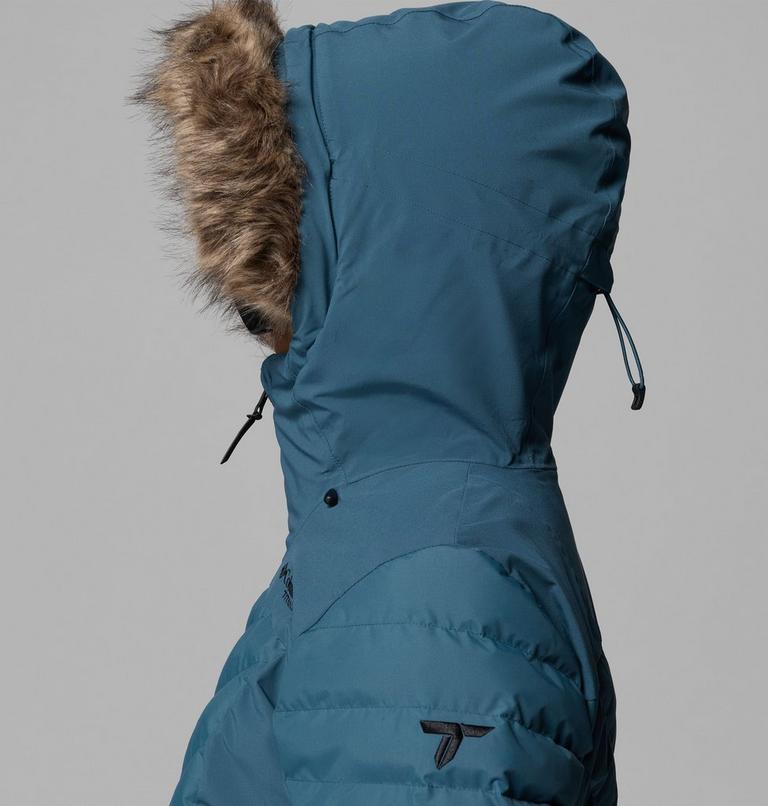 Women's Bird Mountain II Insulated Down Ski Jacket, Color: Everblue, image 9