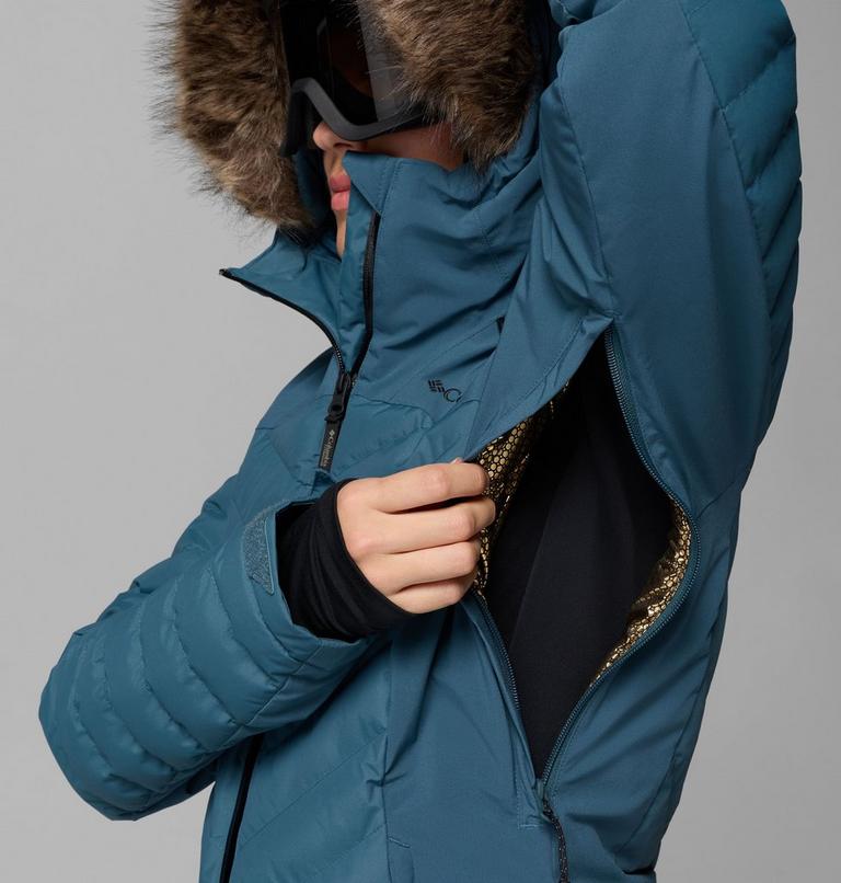 Women's Bird Mountain II Insulated Down Ski Jacket, Color: Everblue, image 12