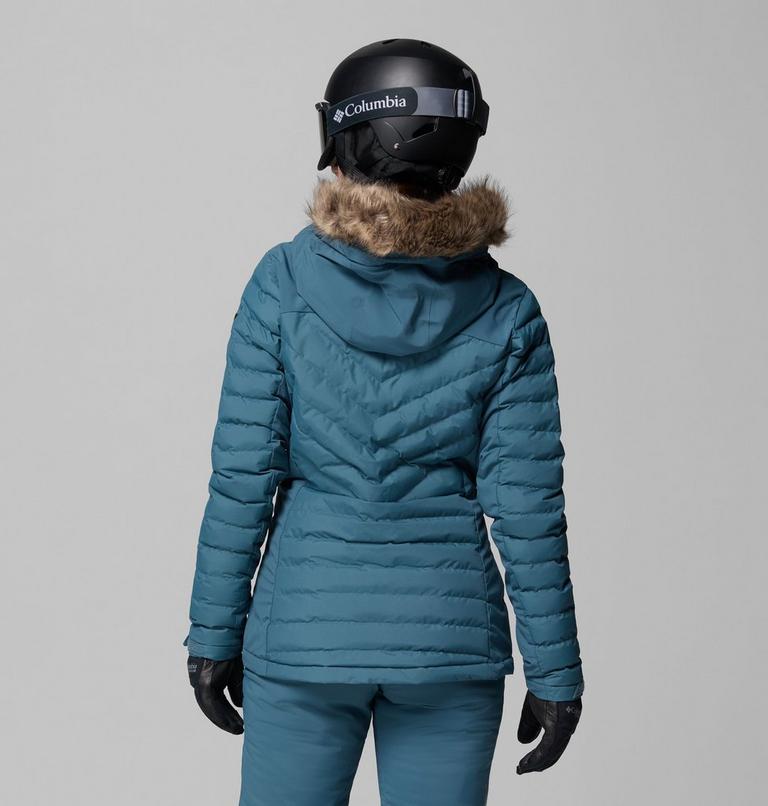 Women's Bird Mountain II Insulated Down Ski Jacket, Color: Everblue, image 3