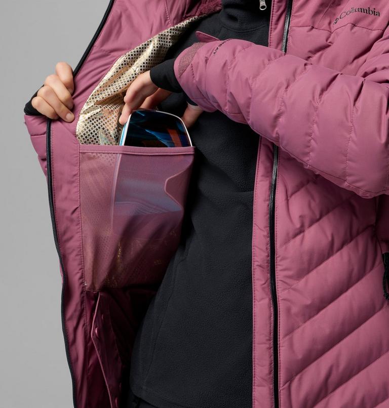 Women's Bird Mountain II Insulated Down Ski Jacket, Color: Antique Mauve, image 6