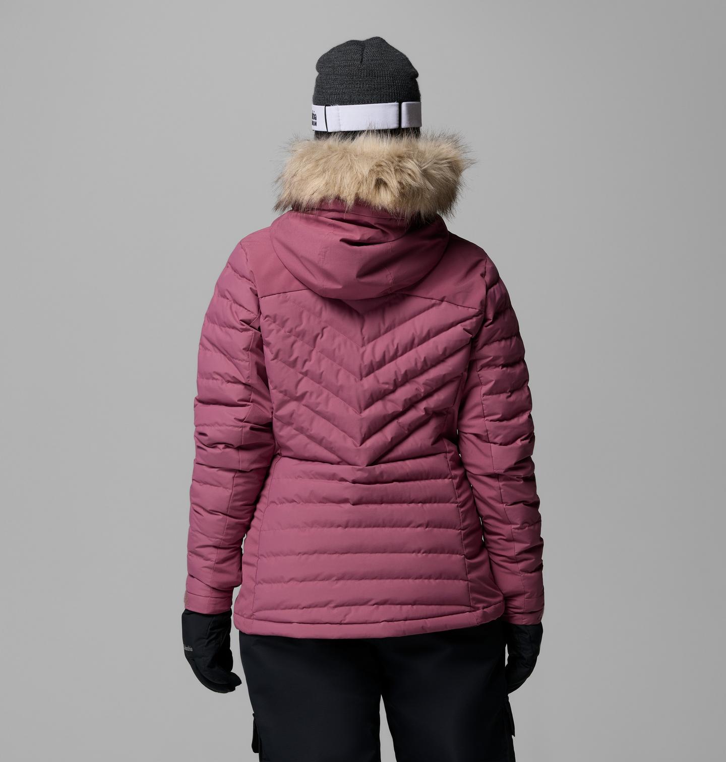 Женская куртка Columbia Bird Mountain III Insulated, цвет: Состаренный розовато-лиловый — фото 3