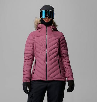 Women's Bird Mountain II Insulated Down Ski Jacket, Color: Antique Mauve, image 1