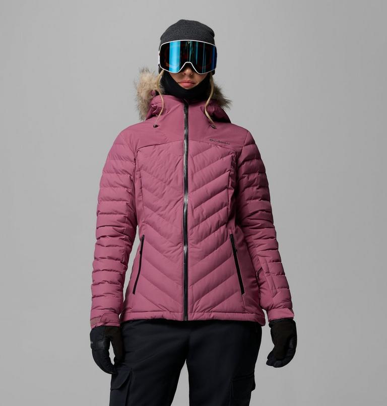 Women's Bird Mountain II Insulated Down Ski Jacket, Color: Antique Mauve, image 1