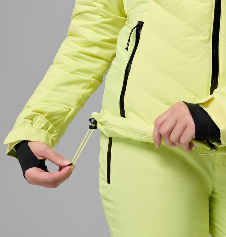 Women's Bird Mountain II Insulated Down Ski Jacket, Color: Neon Light, image 14