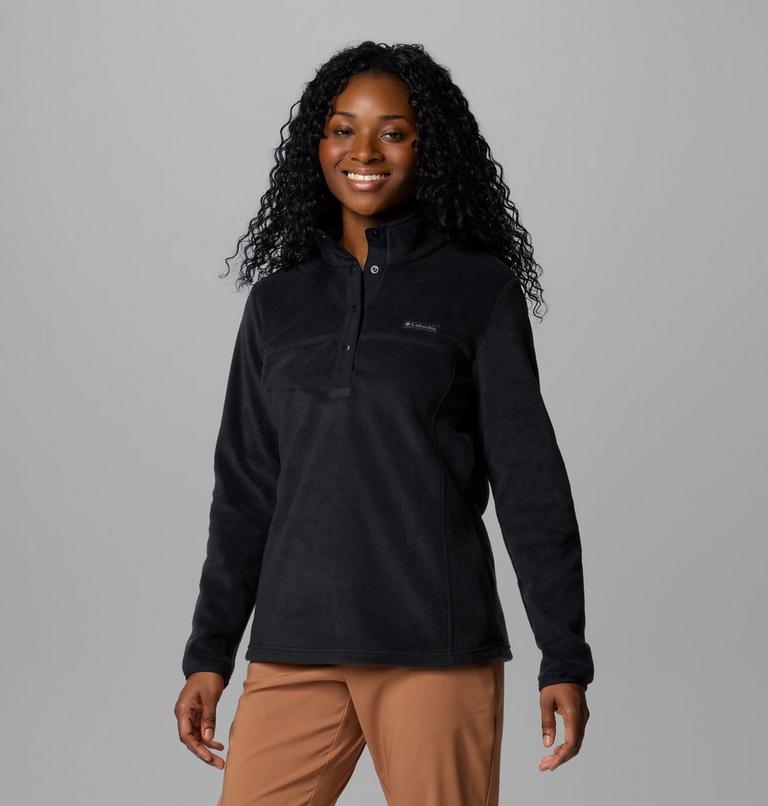 Benton Springs 1/2 Snap Pull Over II, Color: Black, image 4