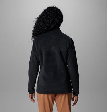 Forro polar con cierre medio a presión Benton Springs para mujer, Color: Black, image 18