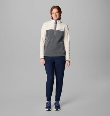 Benton Springs Half Snap Pullover für Frauen, Color: City Grey Heather, Chalk, image 31
