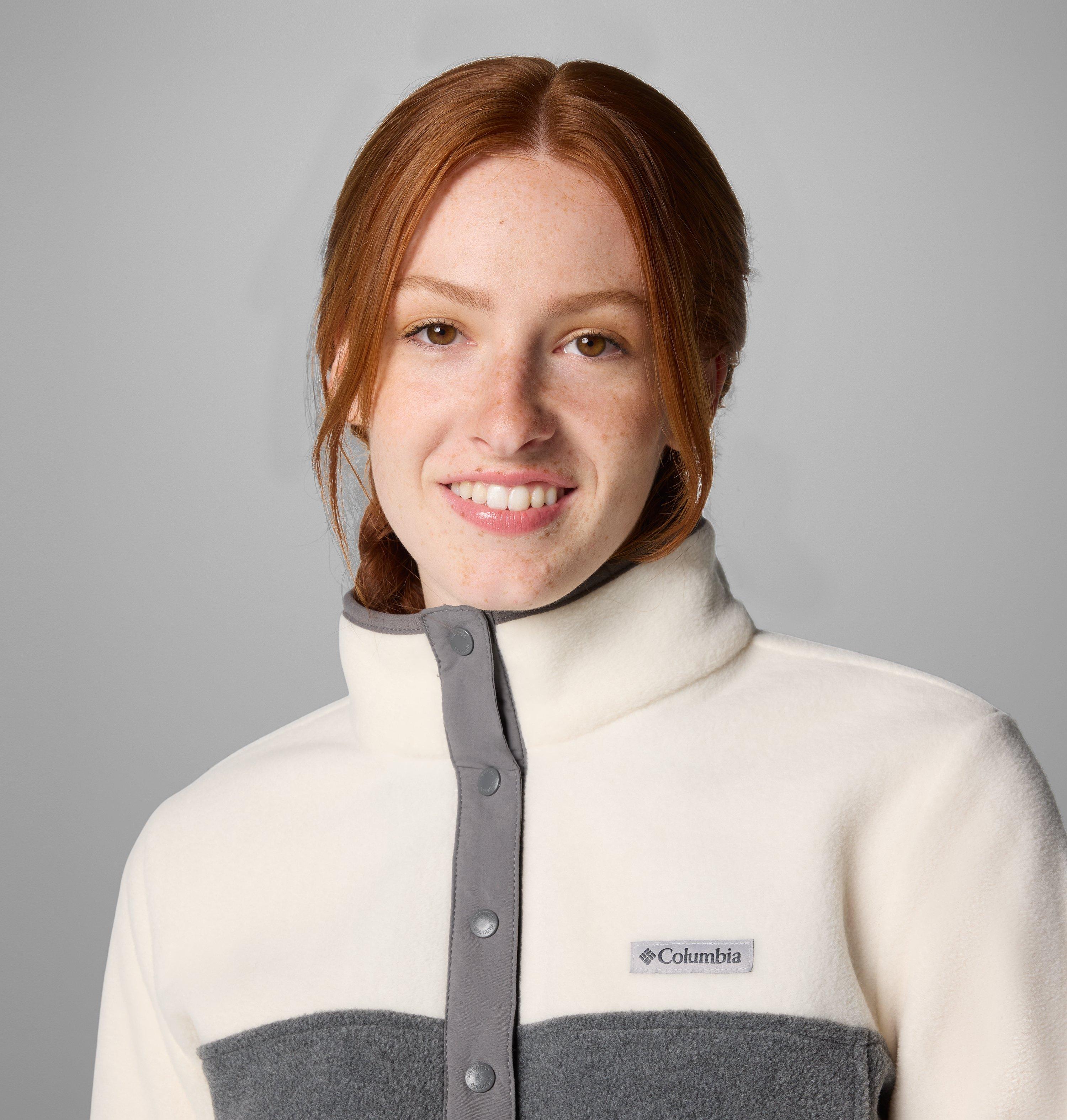 Chandail à demi-fermeture pressionnée en laine polaire Benton Springs II pour femme 5