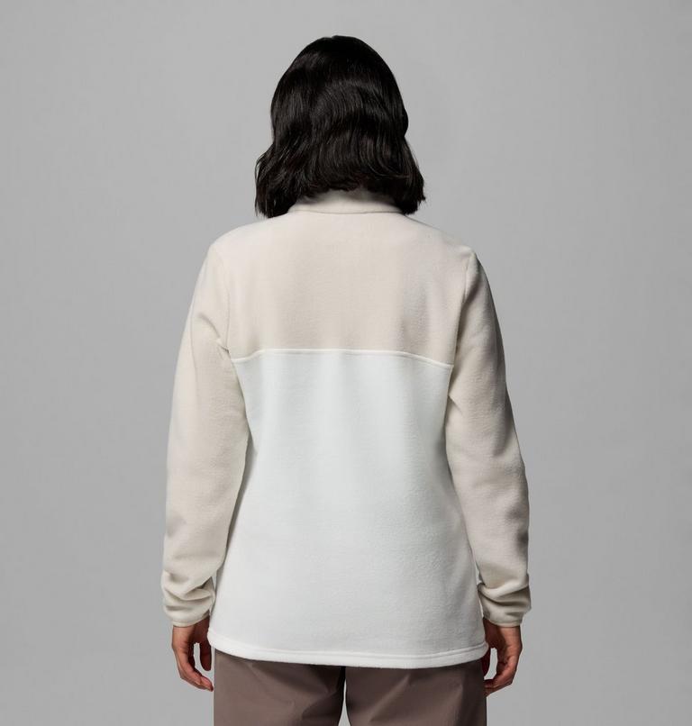 Women's Benton Springs Half Snap Pullover, Color: Sea Salt, Dark Stone, image 3