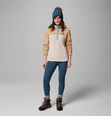 Forro polar con cierre medio a presión Benton Springs para mujer, Color: Dark Stone, Canoe, Vintage Blue, image 8