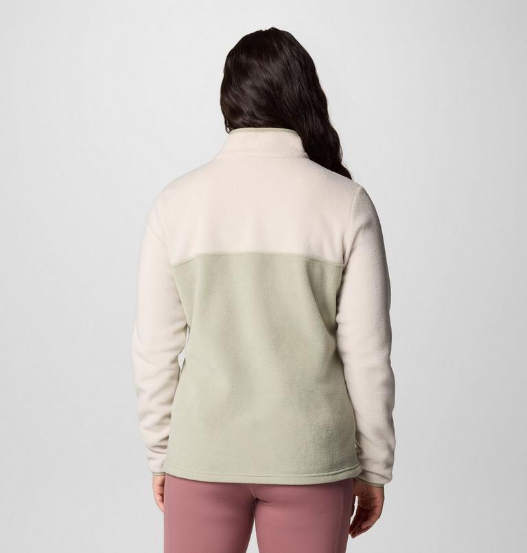 Women's Benton Springs Half Snap Pullover, Color: Dark Stone, Safari, image 2