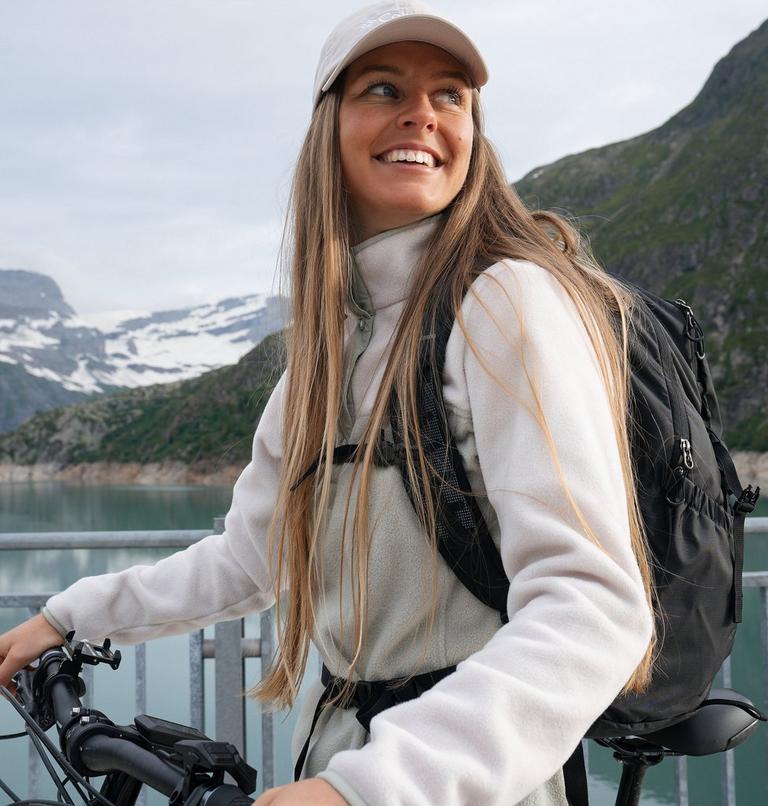 Women's Benton Springs Half Snap Pullover, Color: Dark Stone, Safari, image 7