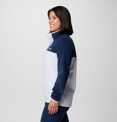 Sweat polaire pressionné Benton Springs femme, Color: Collegiate Navy, Snowdrift, image 32