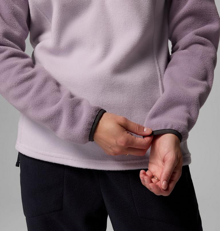Women's Benton Springs Half Snap Pullover, Color: Lavender Pearl, Shale Purple, Shark, image 6