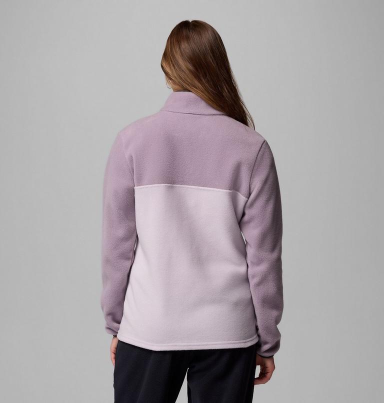 Women's Benton Springs Half Snap Pullover, Color: Lavender Pearl, Shale Purple, Shark, image 3