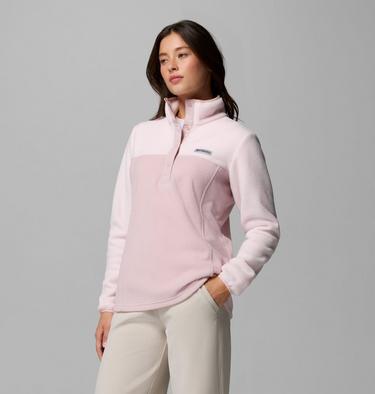 Sweat polaire pressionn&eacute; Benton Springs femme, Color: Mineral Pink, Powder Pink, image 4