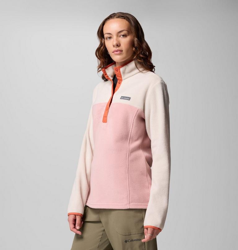 Benton Springs 1/2 Snap Pull Over II, Color: Eraser Pink, Dark Stone, Tuscan, image 4