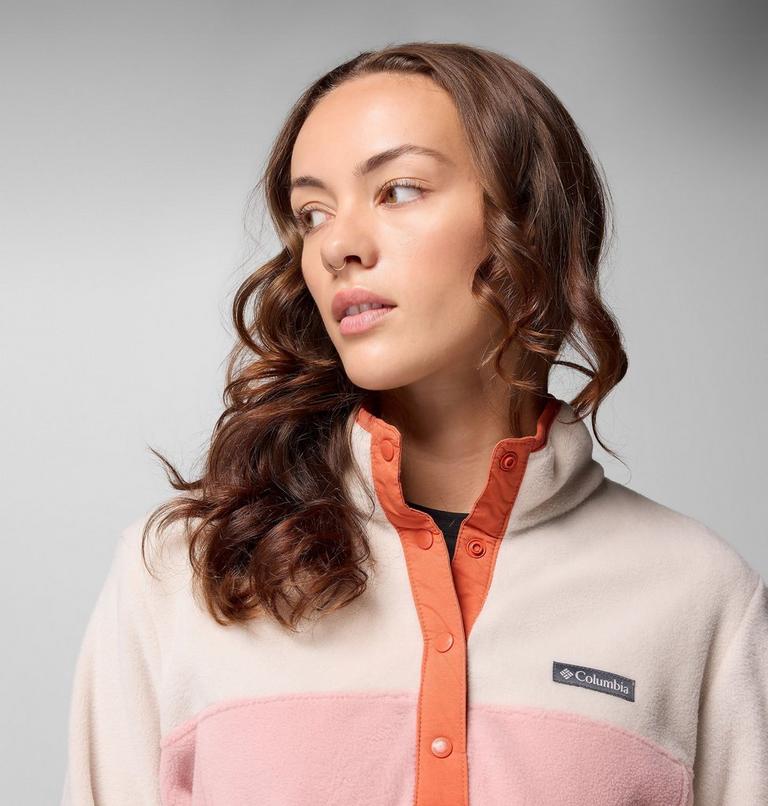 Benton Springs 1/2 Snap Pull Over II, Color: Eraser Pink, Dark Stone, Tuscan, image 5
