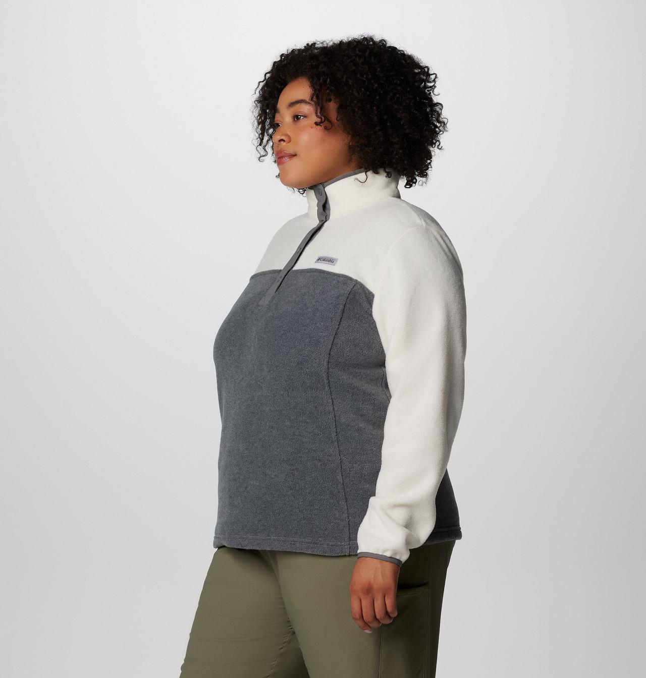 Women's Benton Springs™ Half Snap Pullover Fleece II - Plus Size 4