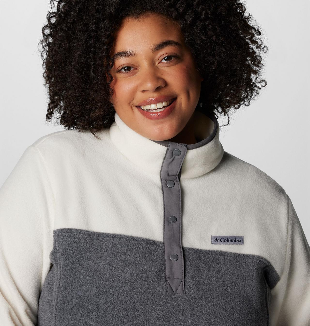 Women's Benton Springs™ Half Snap Pullover Fleece II - Plus Size 5