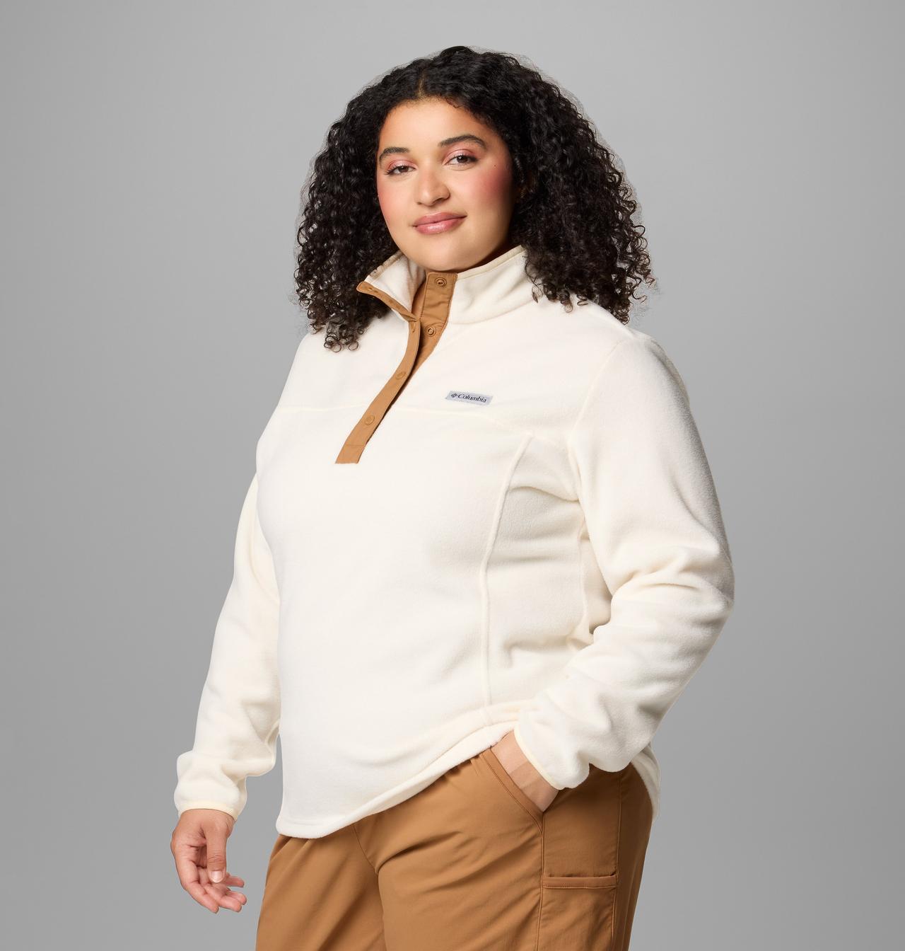 Women's Benton Springs™ Half Snap Pullover Fleece II - Plus Size 4