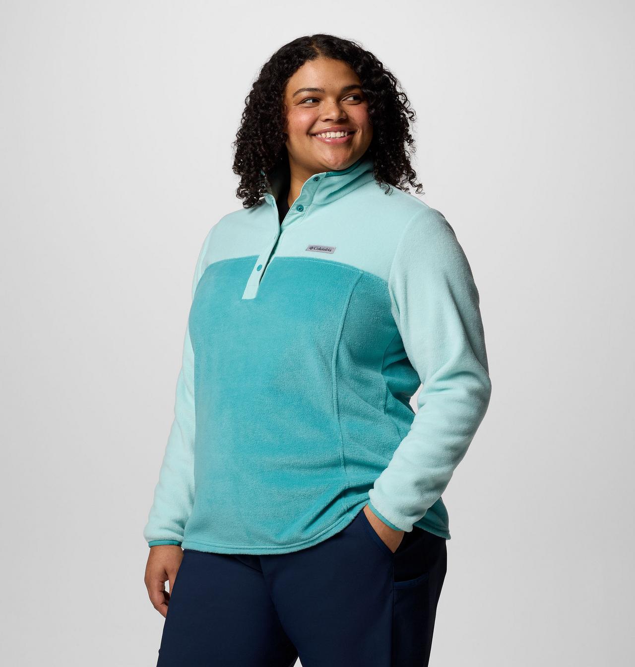 Women's Benton Springs™ Half Snap Pullover Fleece II - Plus Size 3