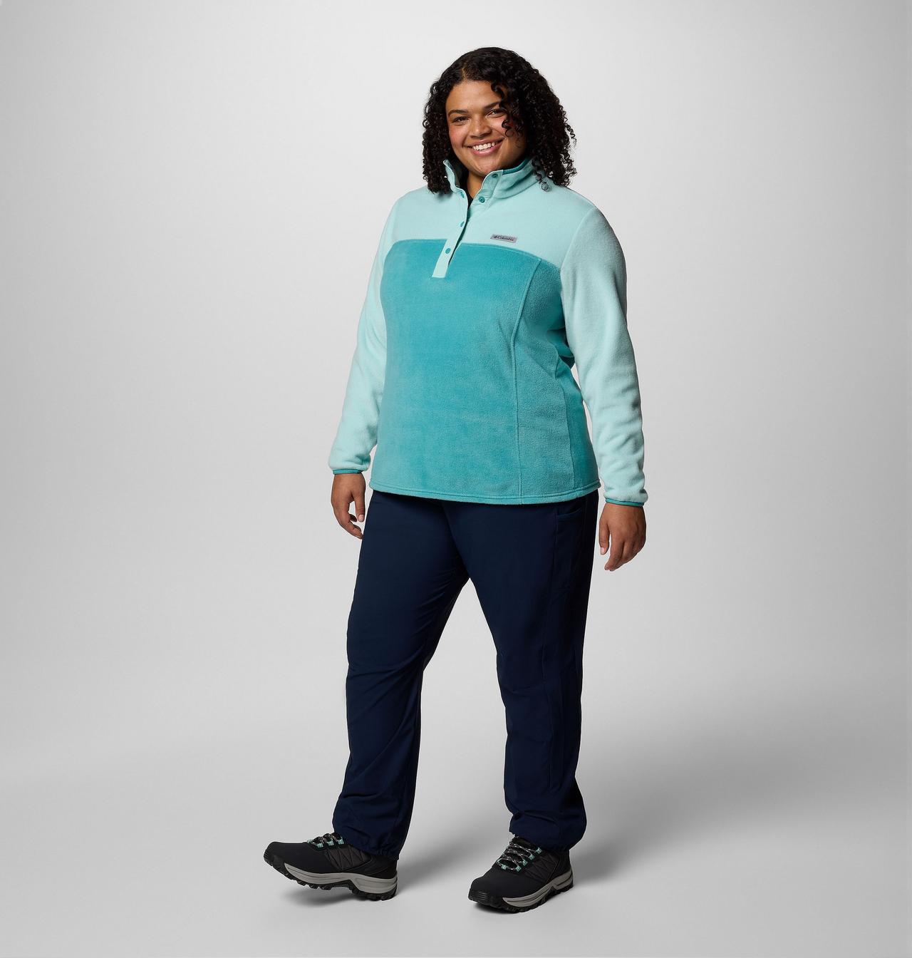 Women's Benton Springs™ Half Snap Pullover Fleece II - Plus Size 5