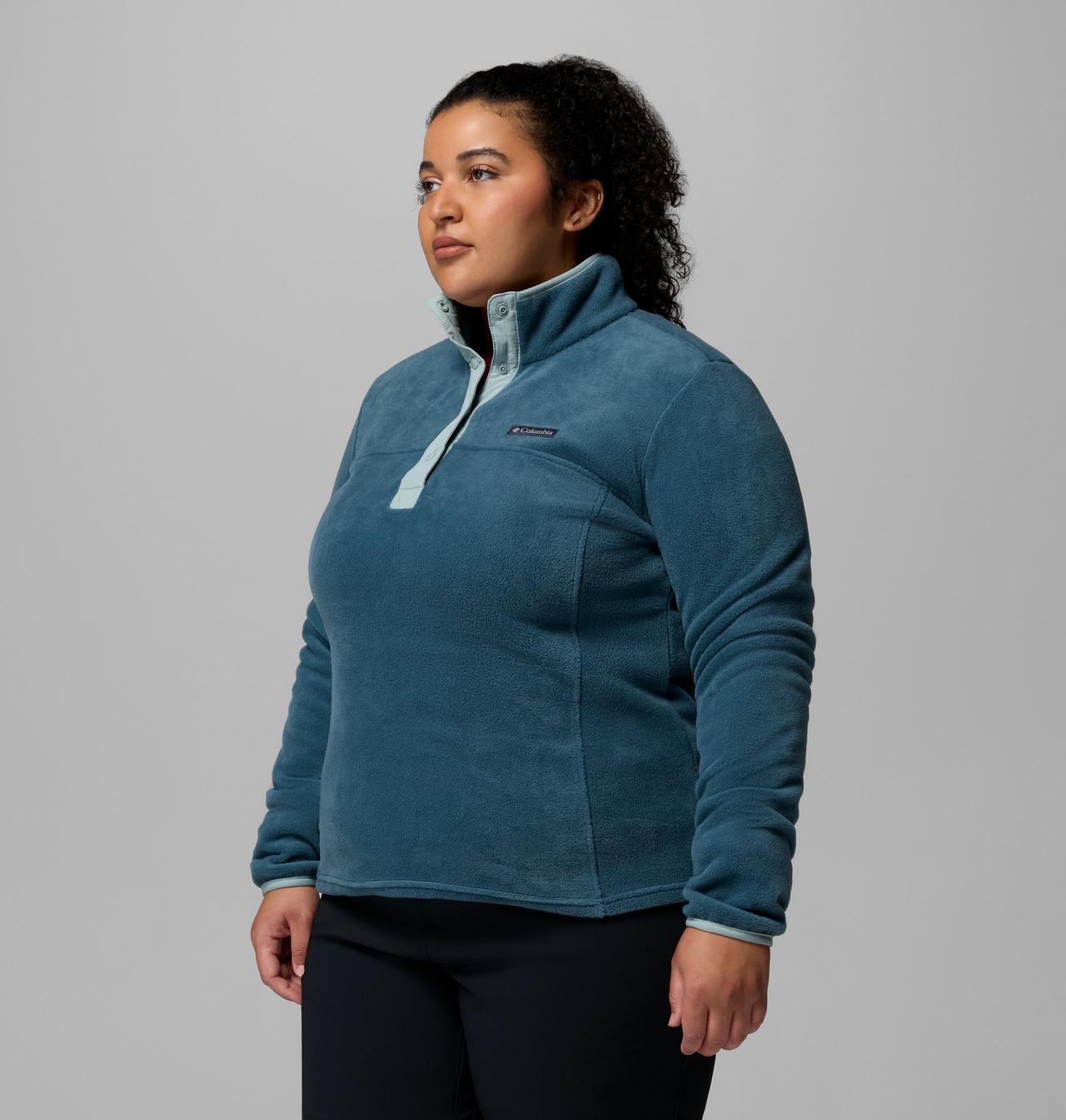Women's Benton Springs™ Half Snap Pullover Fleece II - Plus Size 4