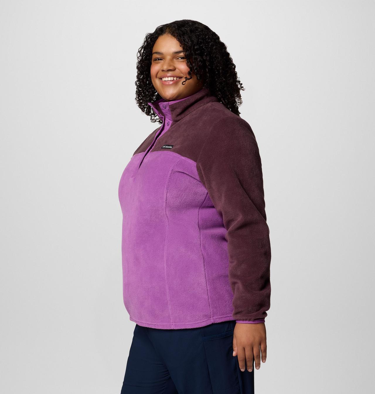 Women's Benton Springs™ Half Snap Pullover Fleece II - Plus Size 3