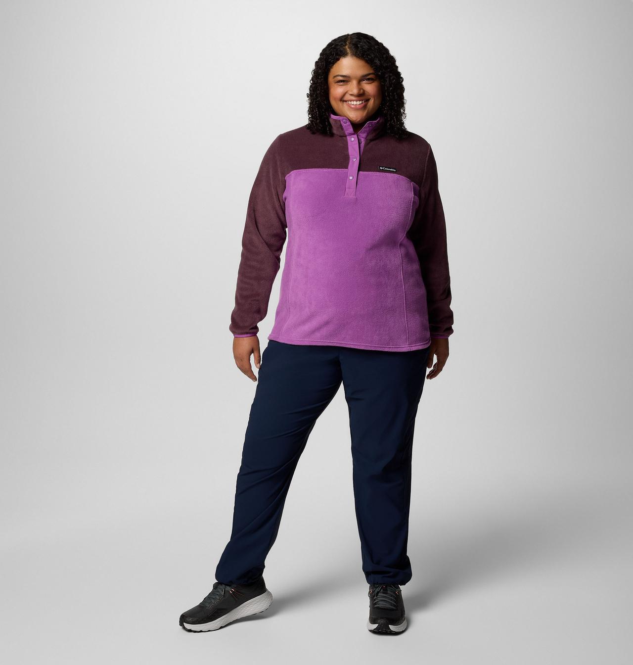 Women's Benton Springs™ Half Snap Pullover Fleece II - Plus Size 5