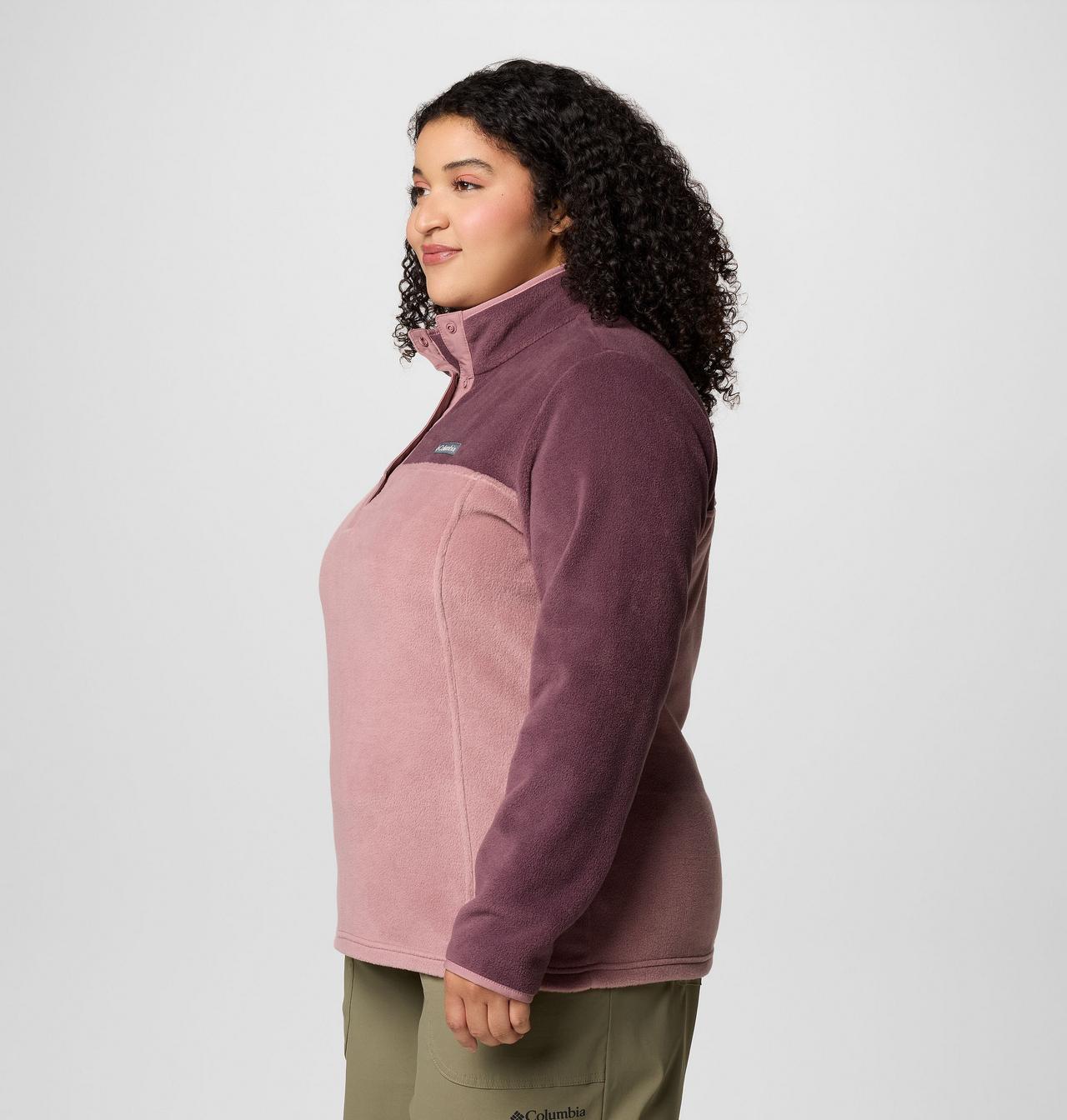 Women's Benton Springs™ Half Snap Pullover Fleece II - Plus Size 4