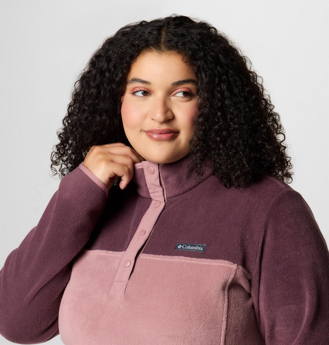 Women's Benton Springs™ Half Snap Pullover Fleece II - Plus Size 5