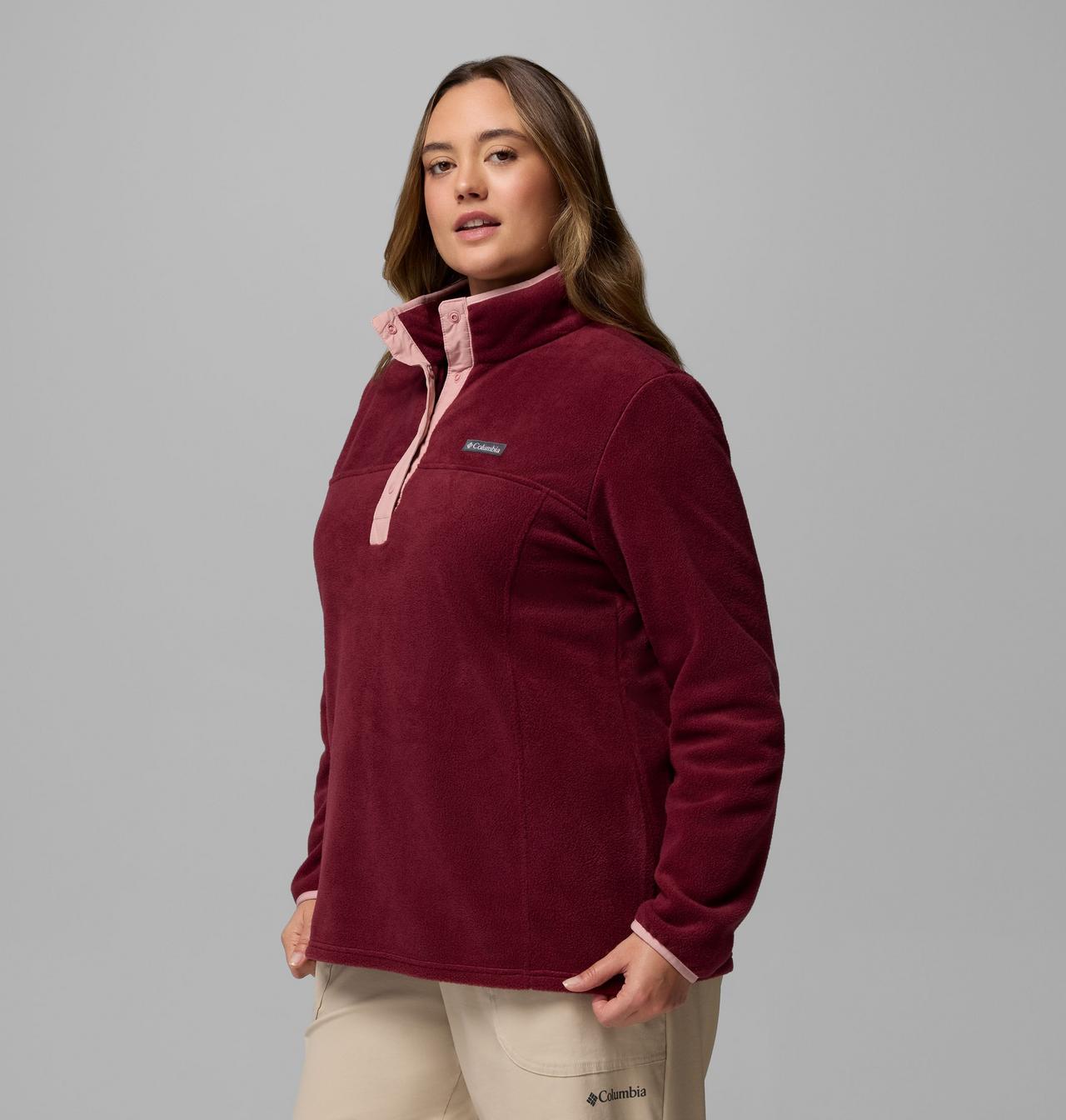 Women's Benton Springs™ Half Snap Pullover Fleece II - Plus Size | 624 | 3X 4