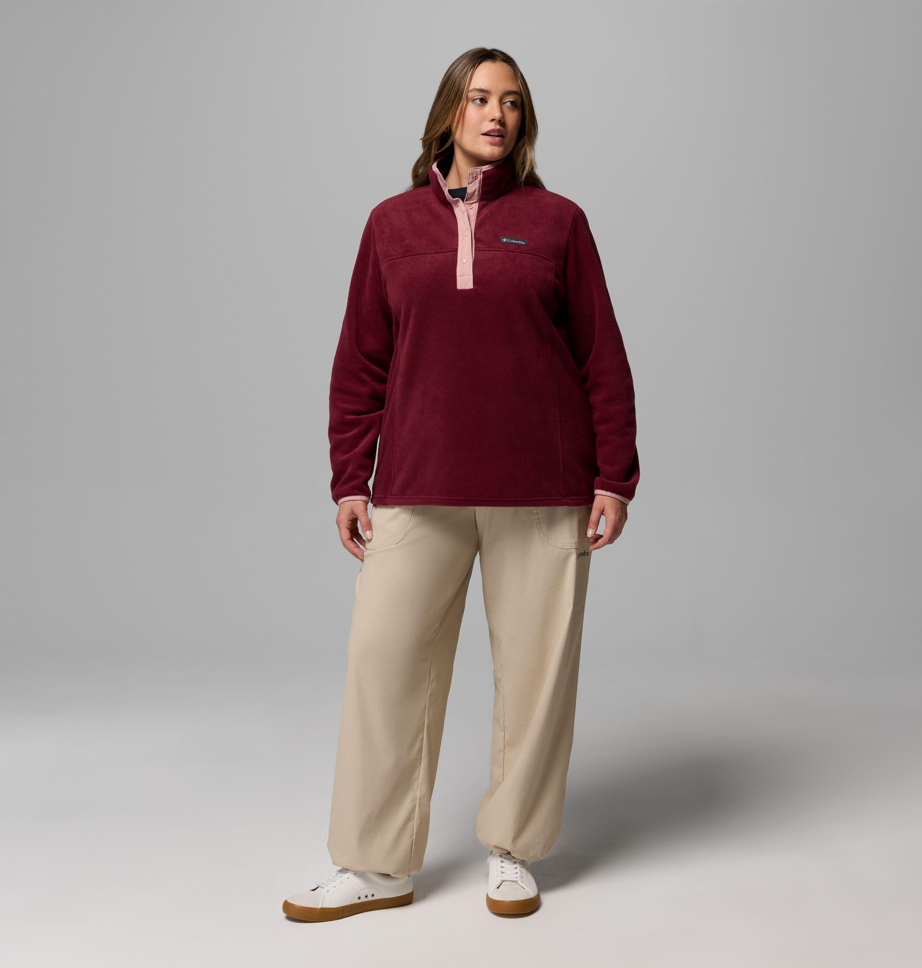 Women's Benton Springs Half Snap Pullover Fleece II - Plus Size | 624 | 1X 2
