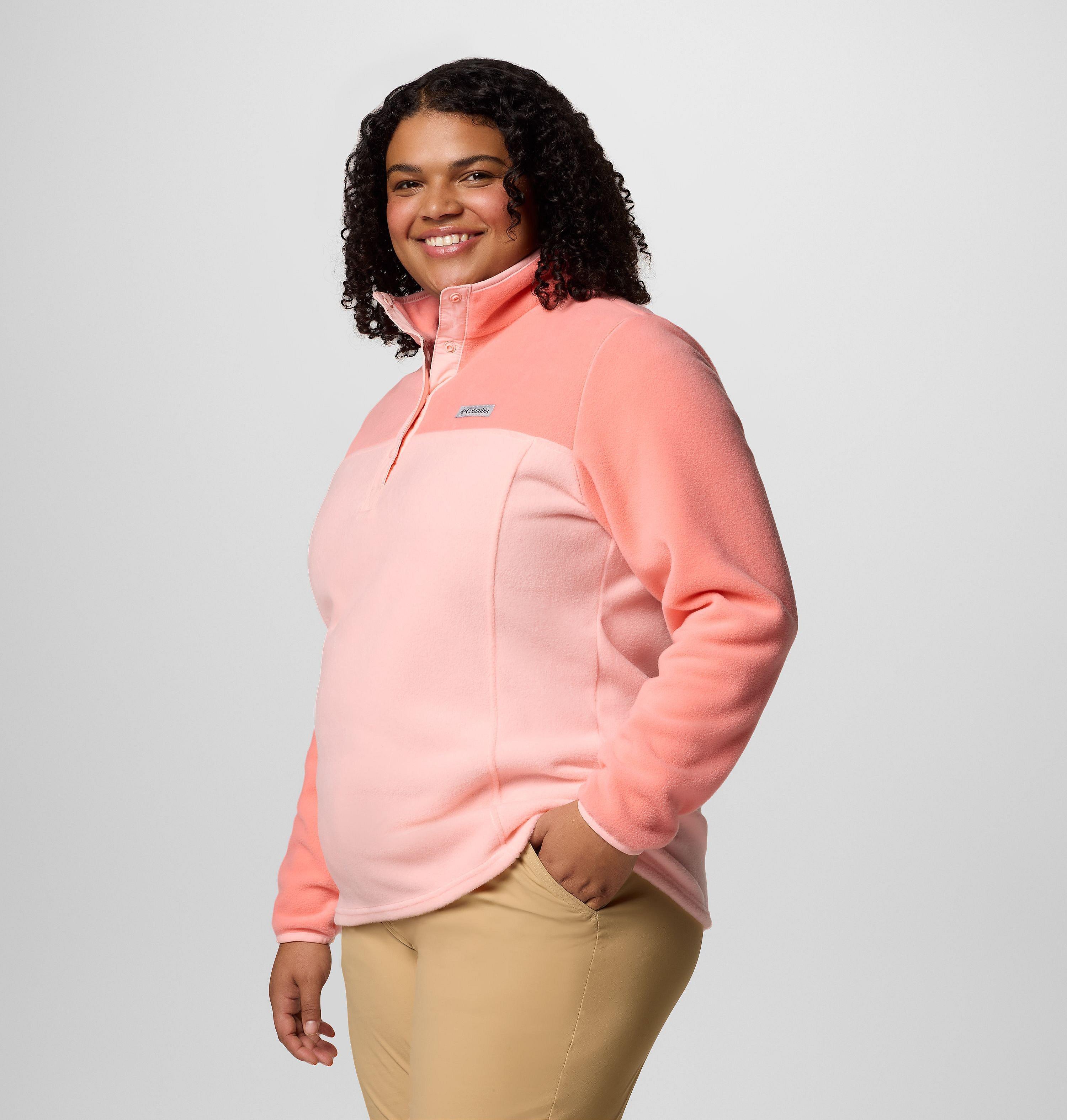 Women's Benton Springs Half Snap Pullover Fleece II - Plus Size 3