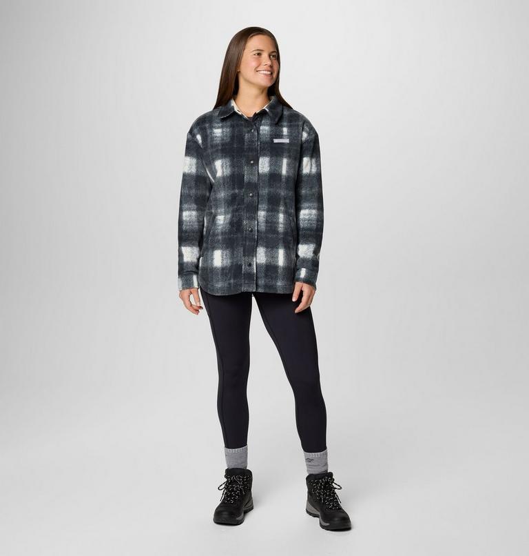 Women's Benton Springs Shirt Jacket II, Color: Chalk Omblur Tonal, image 3