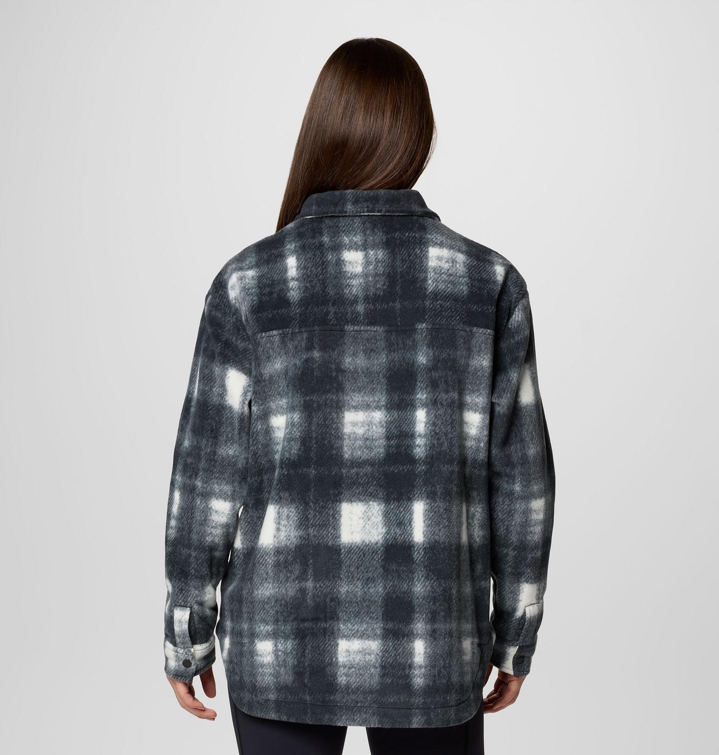 Женская куртка Columbia Benton Springs Shirt Jacket II, цвет: Меловой — фото 2