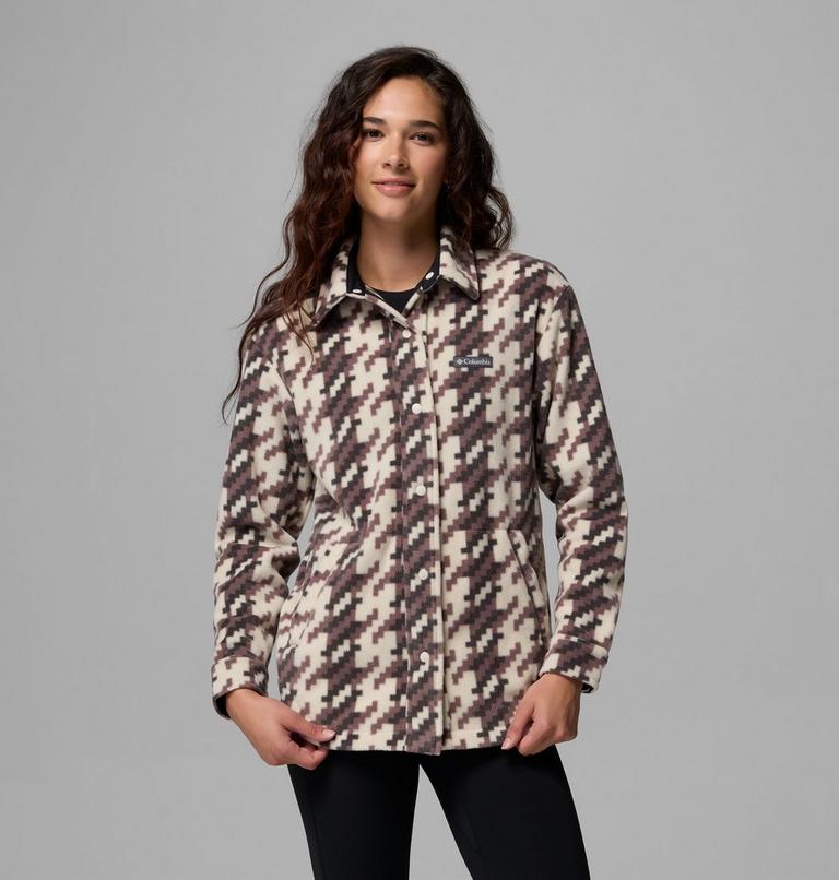 Women's Benton Springs Shirt Jacket II, Color: Dark Stone, Twills, image 5
