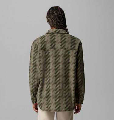 Surchemise Molletonn&eacute;e Benton Springs Femme, Color: Stone Green, Twills, image 11