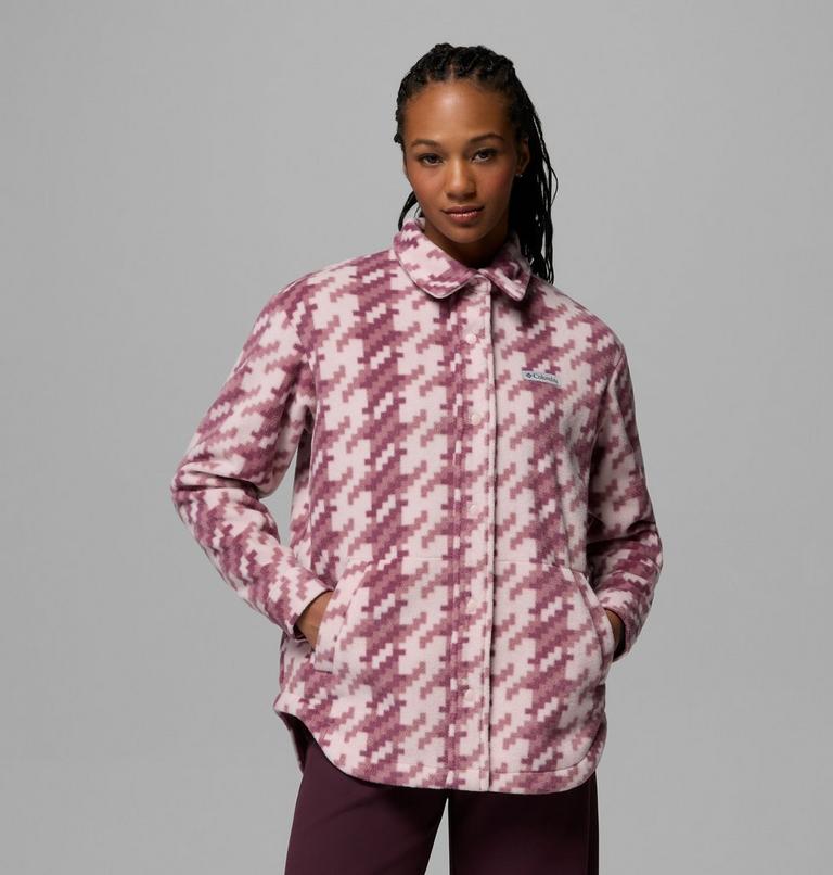 Women's Benton Springs Shirt Jacket II, Color: Mineral Pink, Twills, image 1