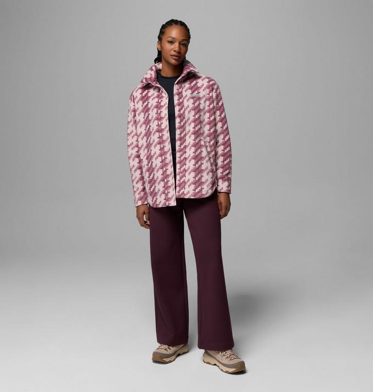 Women's Benton Springs Shirt Jacket II, Color: Mineral Pink, Twills, image 2