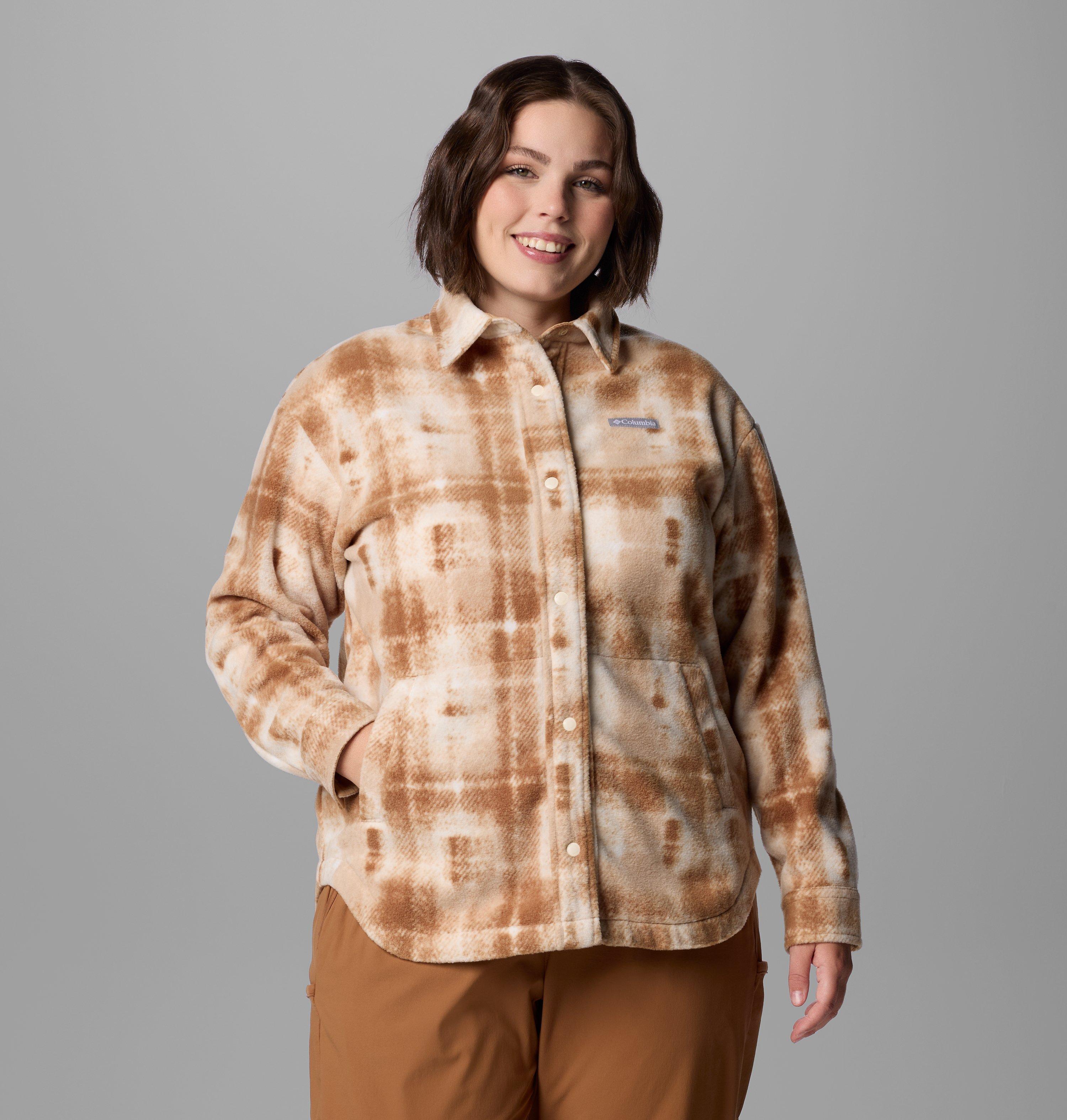 Columbia Women's Benton Springs  Shirt Jacket II - Plus Size-