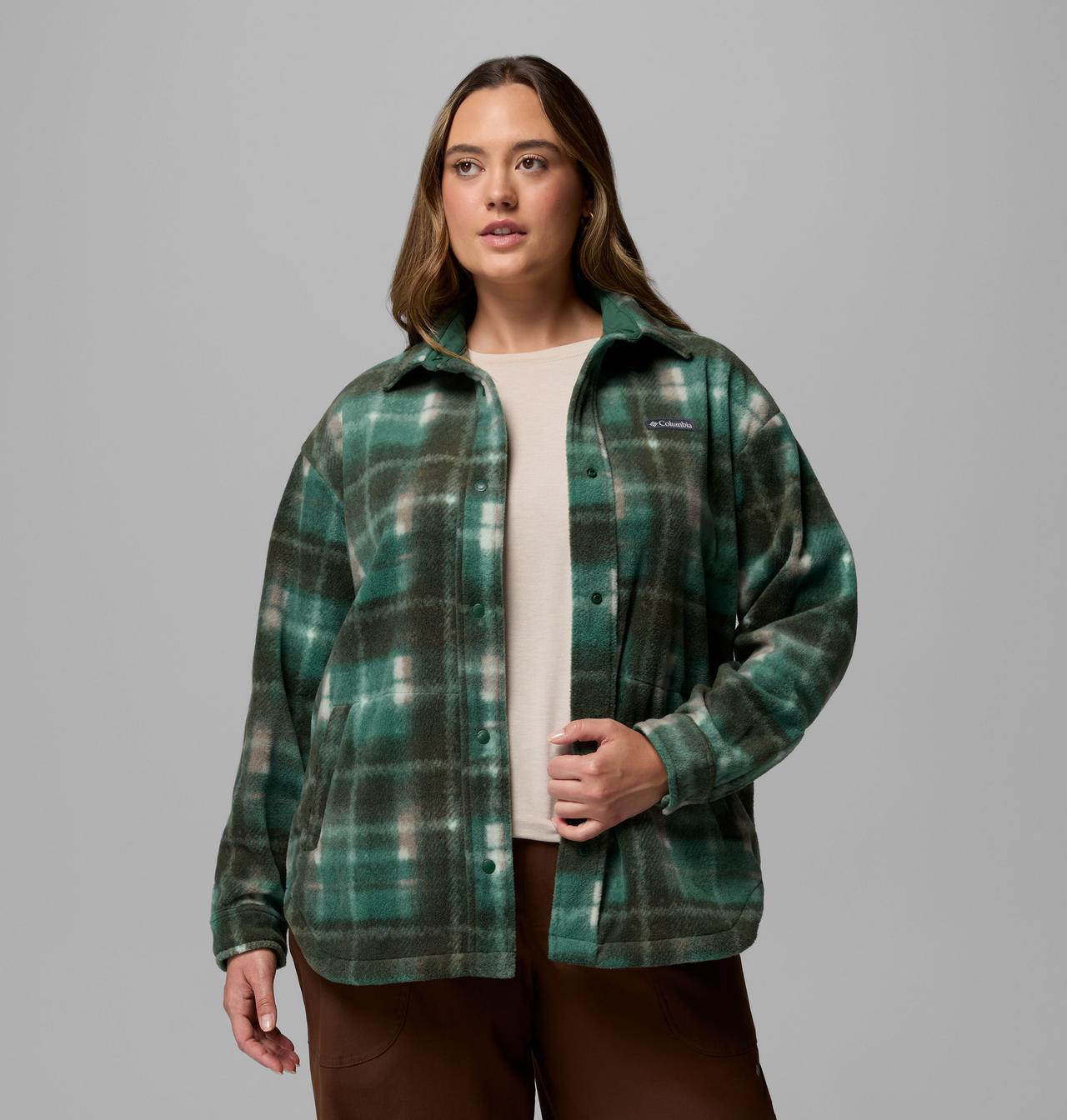 Women's Benton Springs™ Shirt Jacket II - Plus Size | 375 | 2X 5